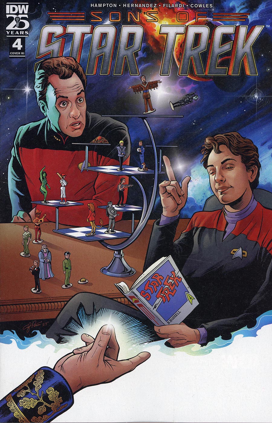Star Trek Sons Of Star Trek #4 Cover C Incentive Andy Price Variant Cover