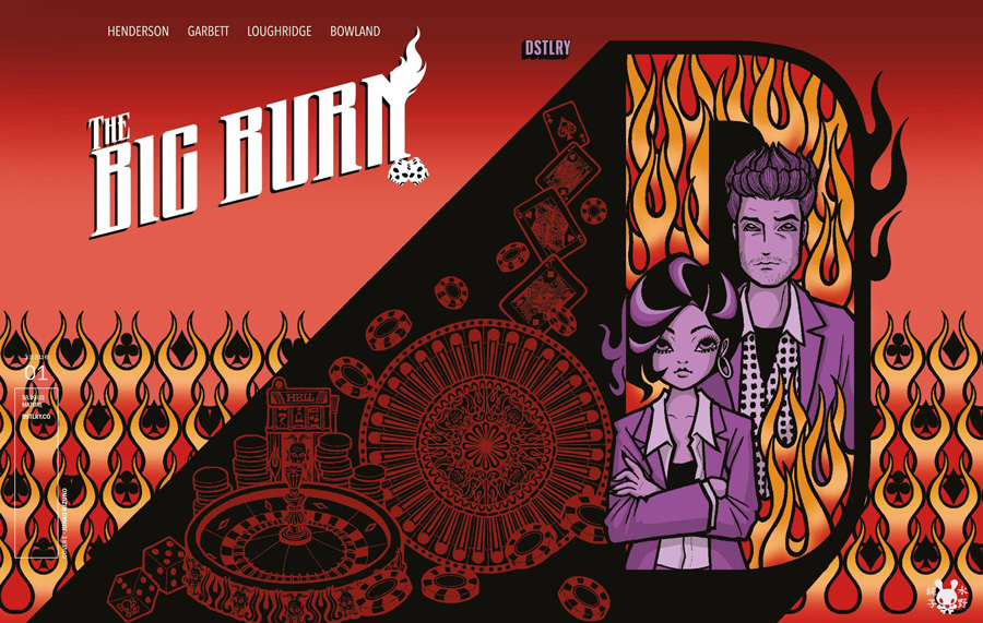 Big Burn #1 Cover E Incentive Junko Mizuno Wraparound Variant Cover