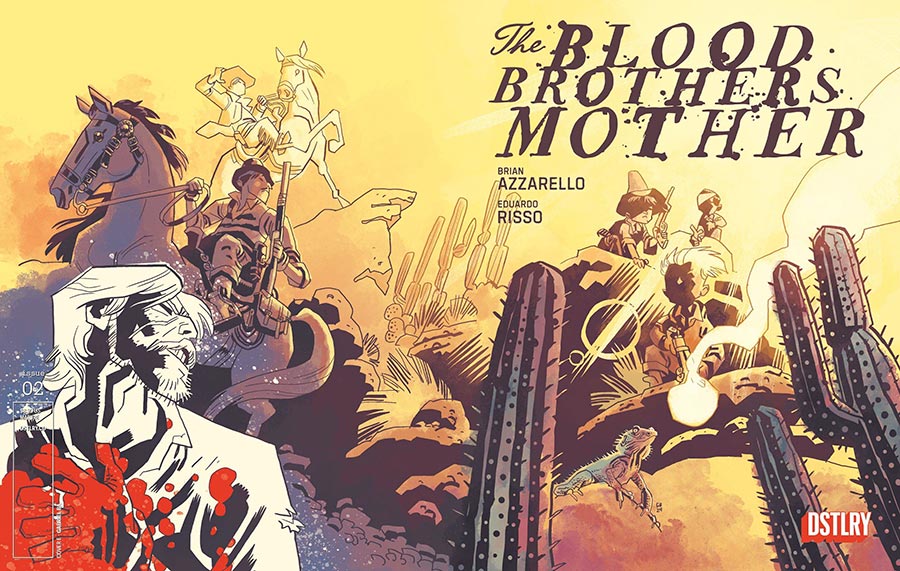 Blood Brothers Mother #2 Cover E Variant Gabriel Ba Wraparound Cover