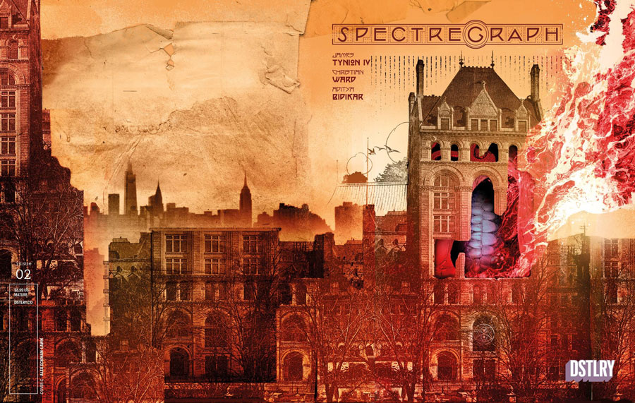 Spectregraph #2 Cover C Incentive Alex Eckman-Lawn Wraparound Variant Cover