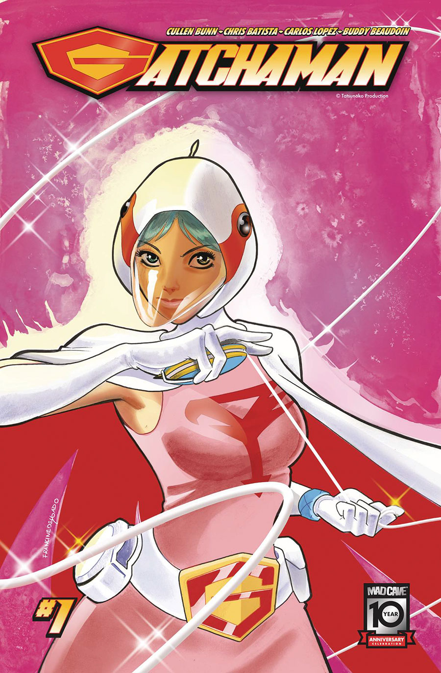 Gatchaman #1 Cover E Incentive Francine Delgado Variant Cover