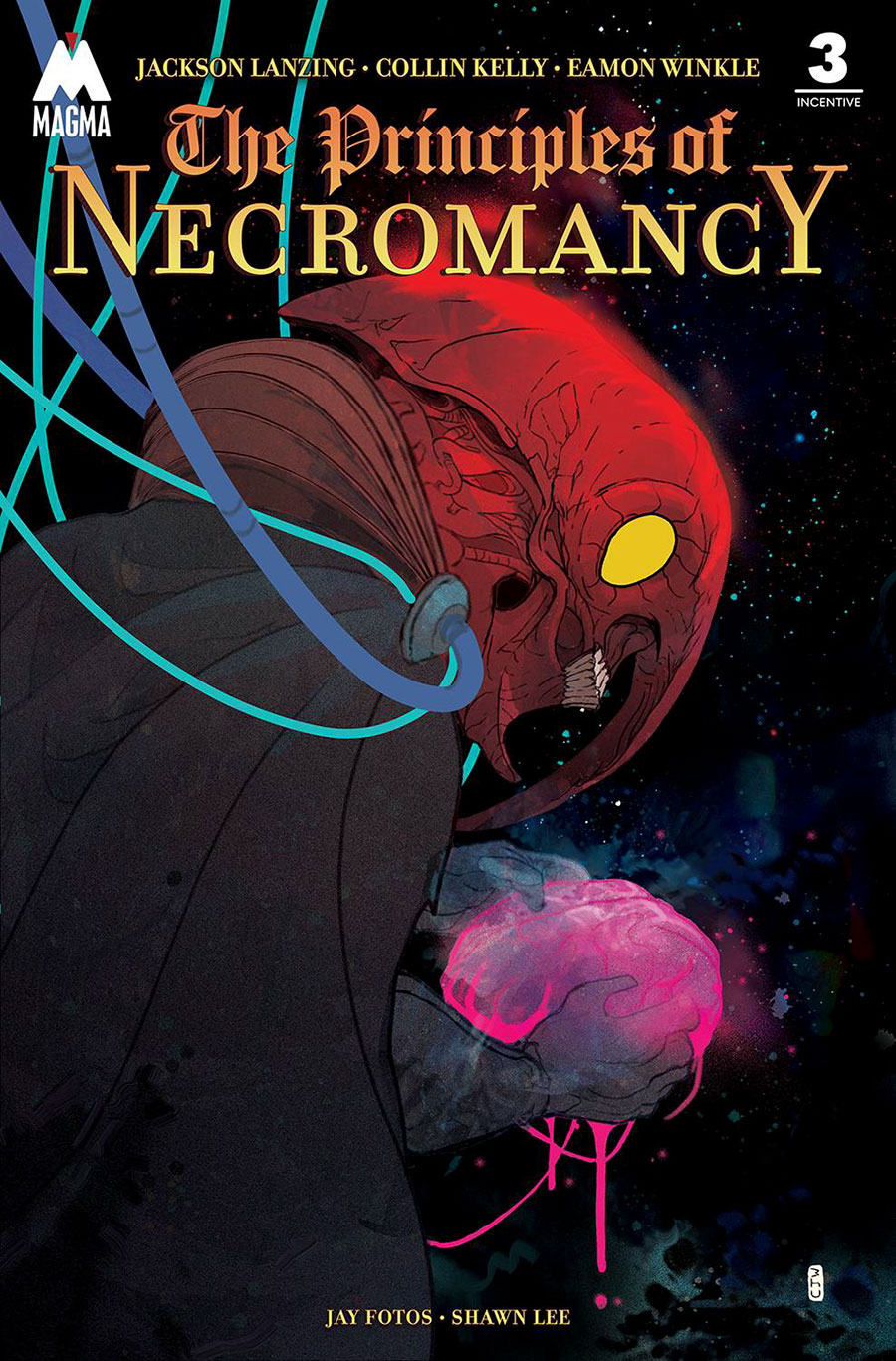 Principles Of Necromancy #3 Cover C Incentive Christian Ward Card Stock Variant Cover
