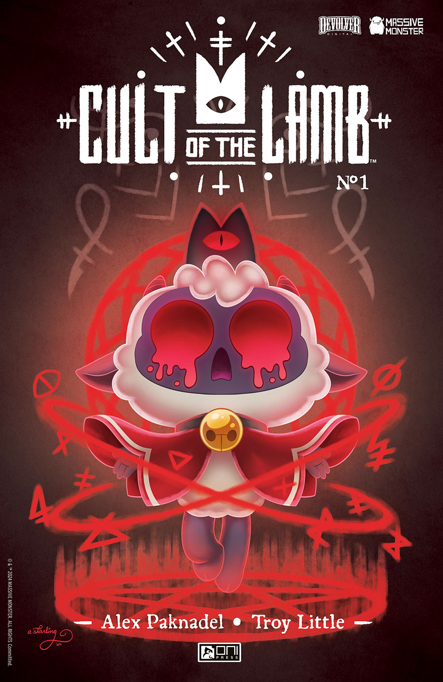 Cult Of The Lamb #1 Cover F Incentive Abigail Starling Variant Cover