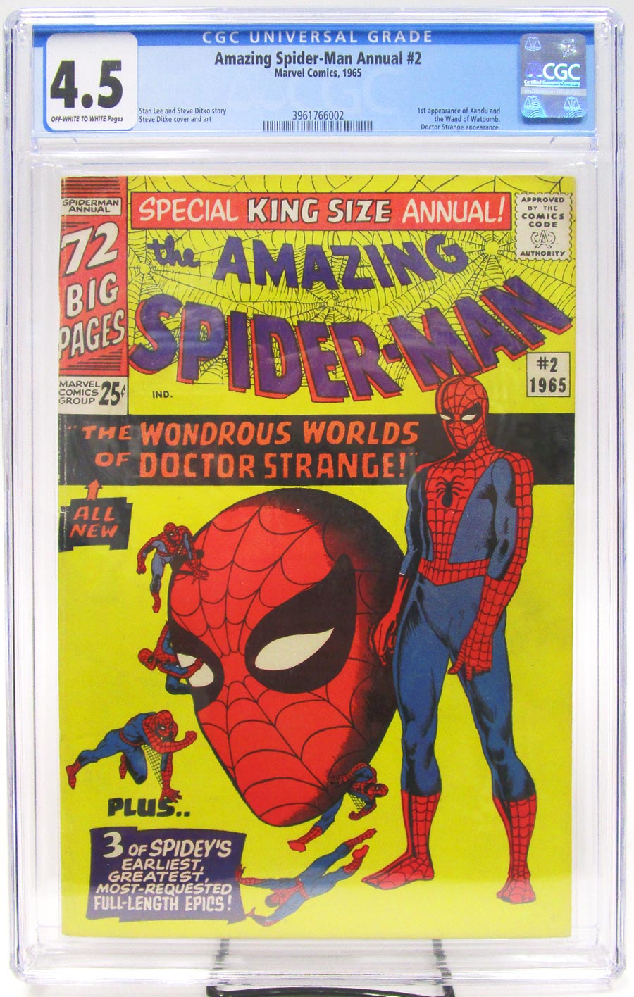 Amazing Spider-Man Annual #2 Cover B CGC 4.5