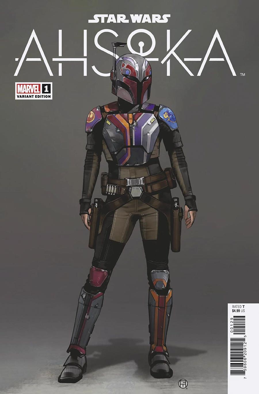 Star Wars Ahsoka #1 Cover H Incentive Concept Art Variant Cover