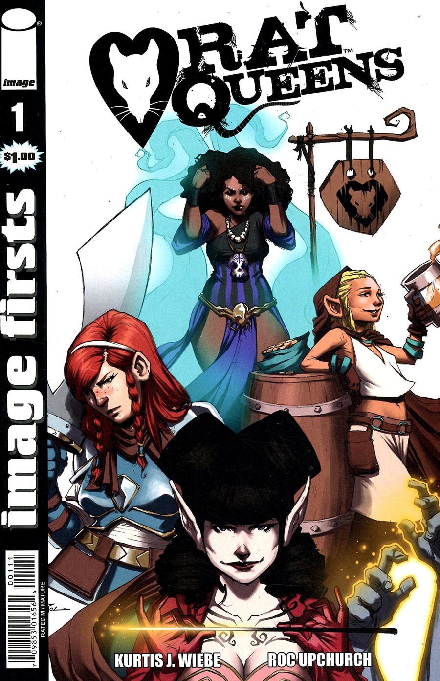 Image Firsts Rat Queens #1 Cover B 2024 Ptg