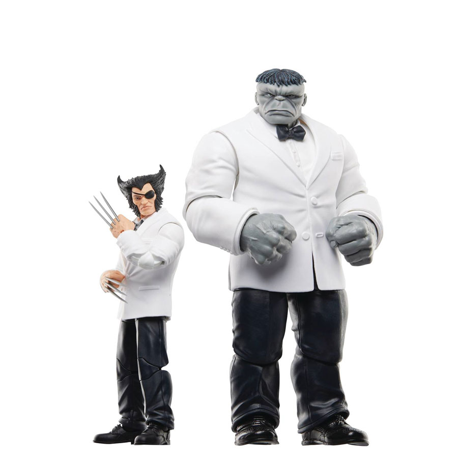 Marvel Legends Wolverine 50th Anniversary Patch & Joe Fixit 2-Pack 6-Inch Action Figure