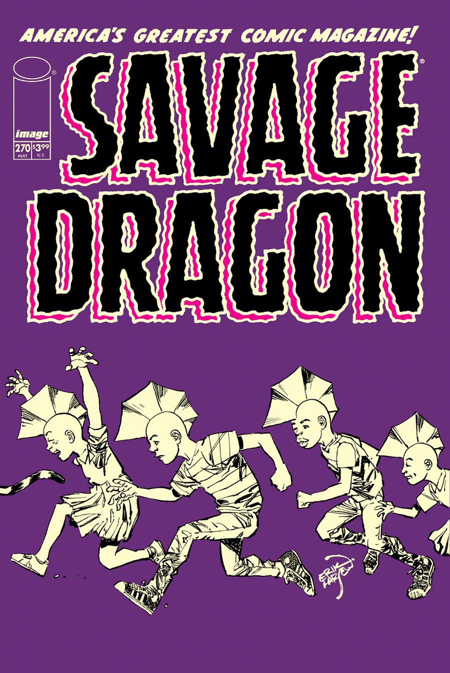 Savage Dragon Vol 2 #270 Cover C Variant Erik Larsen Cover