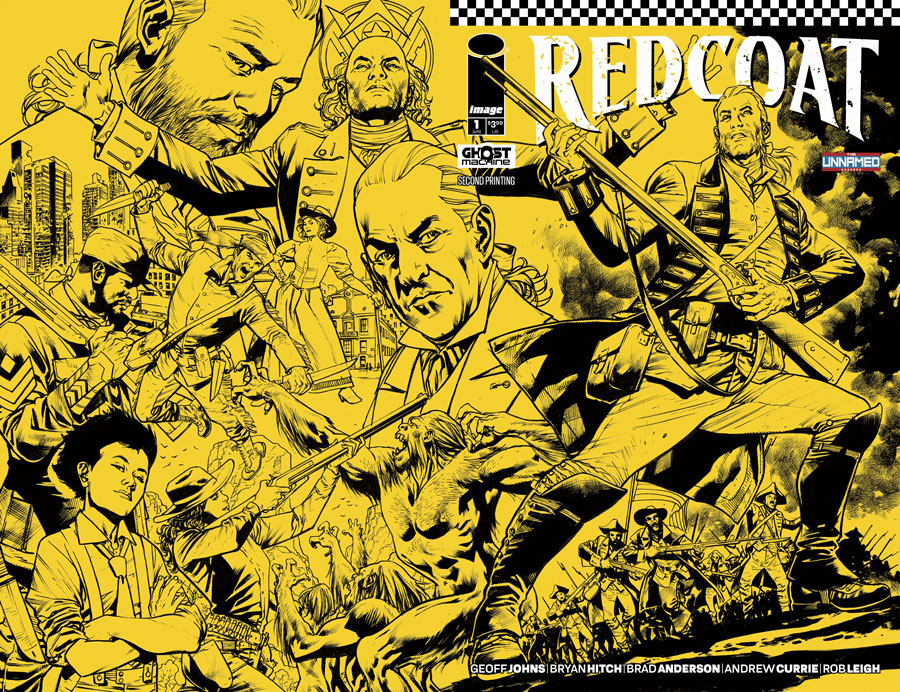 Redcoat #1 Cover I 2nd Ptg