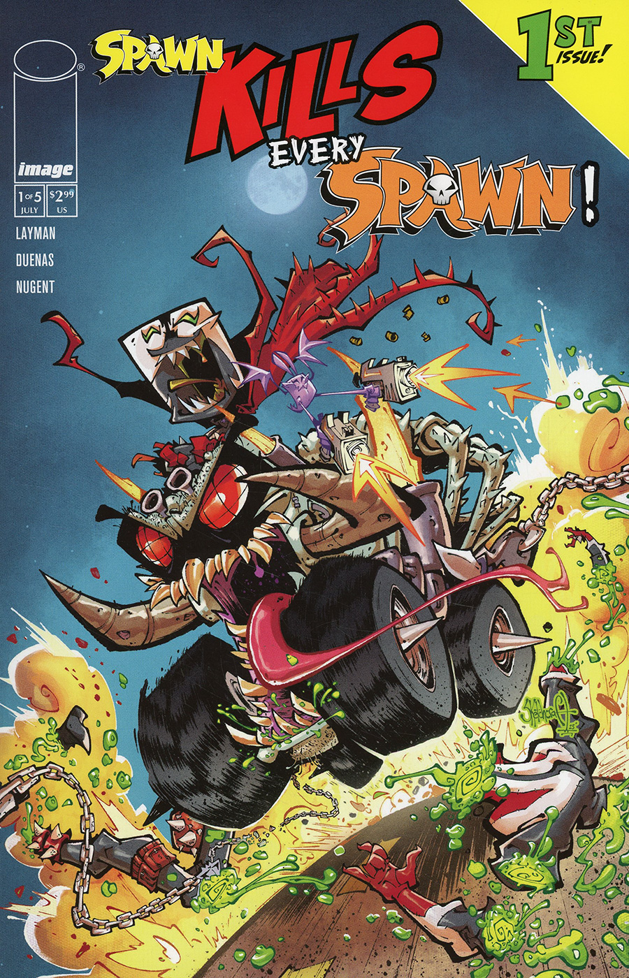 Spawn Kills Every Spawn #1 Cover A Regular Rob Duenas Cover