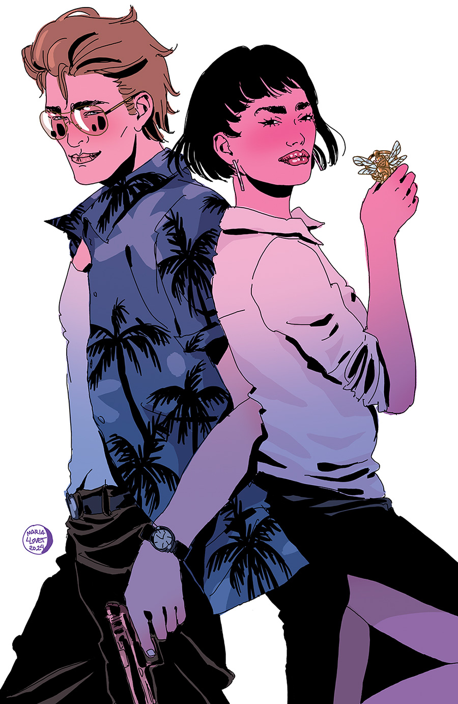All The Things We Didnt Do Last Night #1 (One Shot) Cover E Incentive Maria Llovet A Virgin Cover