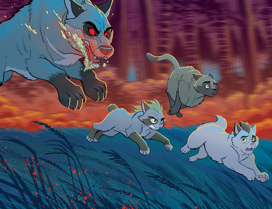 Feral #5 Cover C Incentive Trish Forstner Tony Fleecs & Tone Rodrigruez Wraparound Virgin Cover