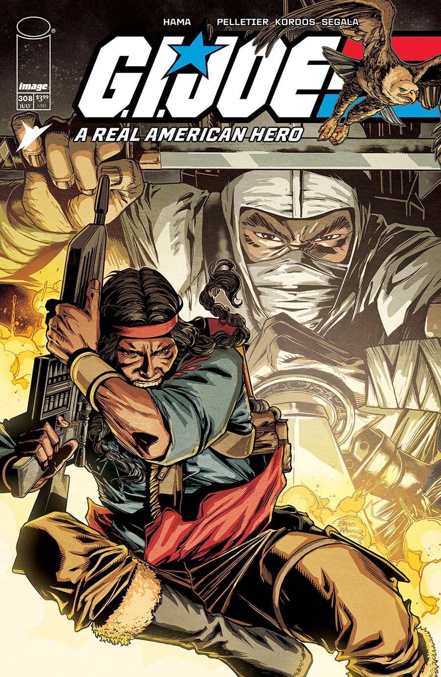 GI Joe A Real American Hero #308 Cover C Incentive Brad Walker & Francesco Segala Variant Cover