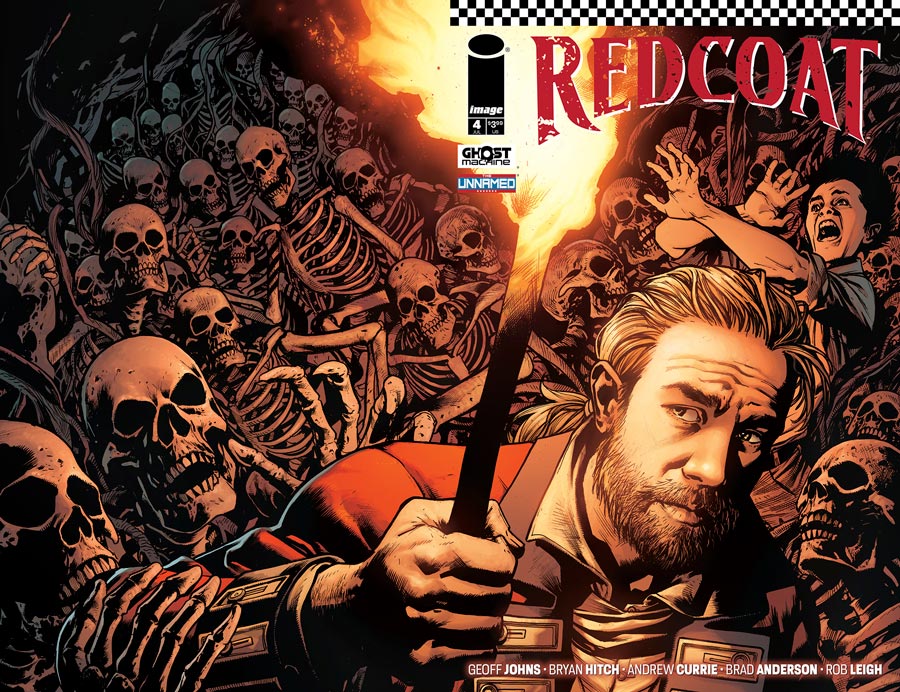 Redcoat #4 Cover C Incentive Bryan Hitch & Brad Anderson Wraparound Foil Cover