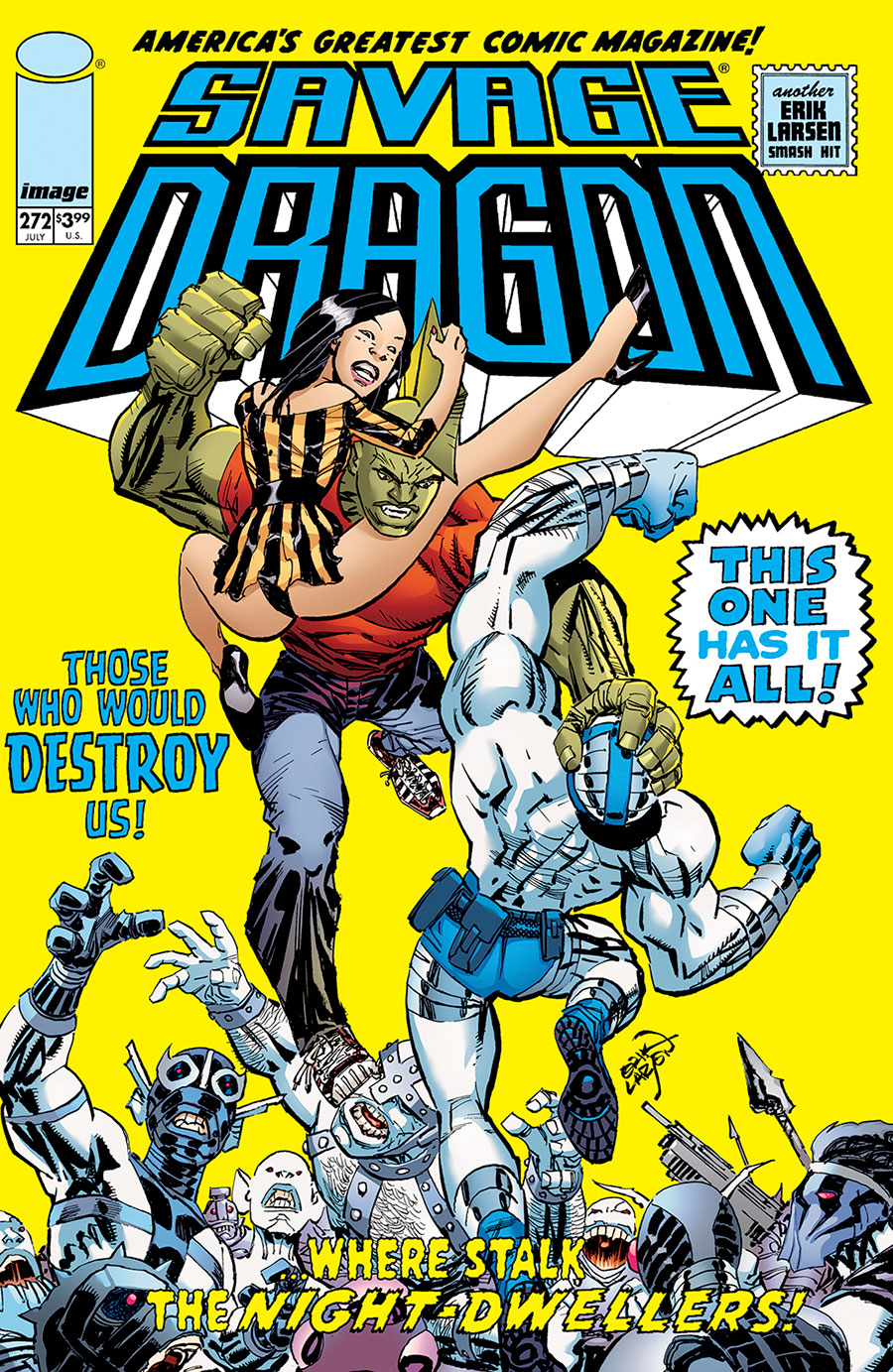 Savage Dragon Vol 2 #272 Cover A Regular Erik Larsen Cover