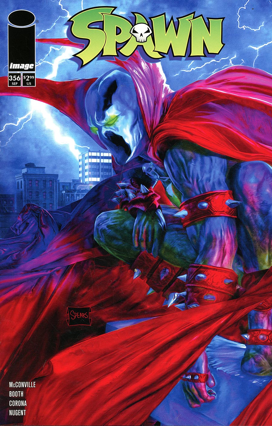 Spawn #356 Cover A Regular Mark Spears Cover