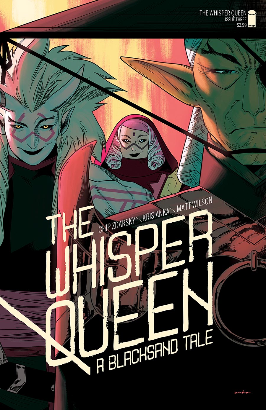 Whisper Queen A Blacksand Tale #3 Cover A Regular Kris Anka Cover