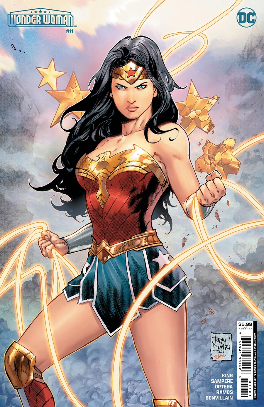 Wonder Woman Vol 6 #11 Cover C Variant Tony S Daniel Card Stock Cover (Absolute Power Tie-In)