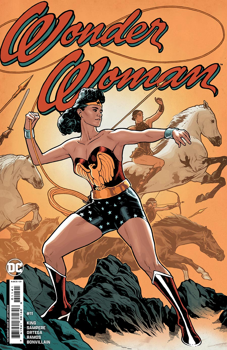 Wonder Woman Vol 6 #11 Cover E Incentive Jeff Spokes Card Stock Variant Cover (Absolute Power Tie-In)