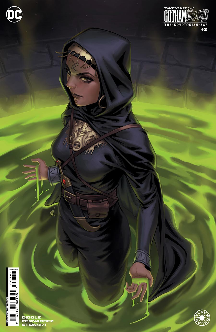 Batman Gotham By Gaslight The Kryptonian Age #2 Cover D Incentive Ejikure Card Stock Variant Cover