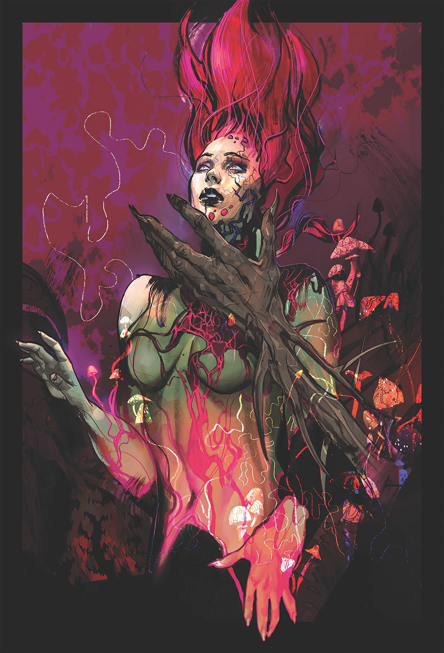 Poison Ivy #24 Cover D Incentive Eliza Ivanova Card Stock Variant Cover