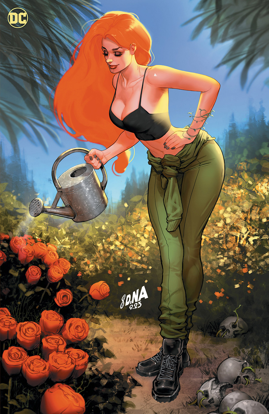 Poison Ivy #24 Cover E Incentive David Nakayama Virgin Card Stock Variant Cover