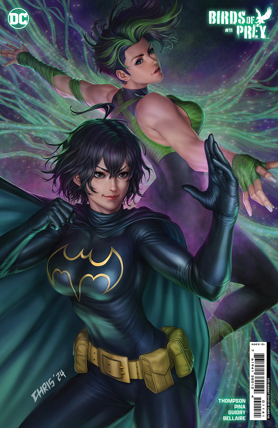 Birds Of Prey Vol 5 #11 Cover D Incentive Chris Ng Card Stock Variant Cover