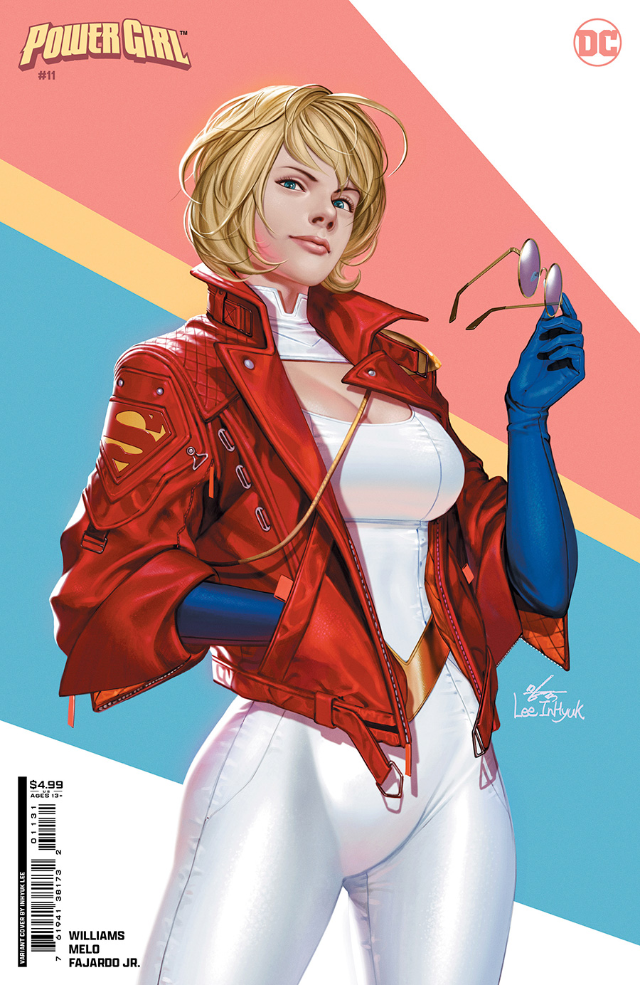 Power Girl Vol 3 #11 Cover C Variant Inhyuk Lee Card Stock Cover