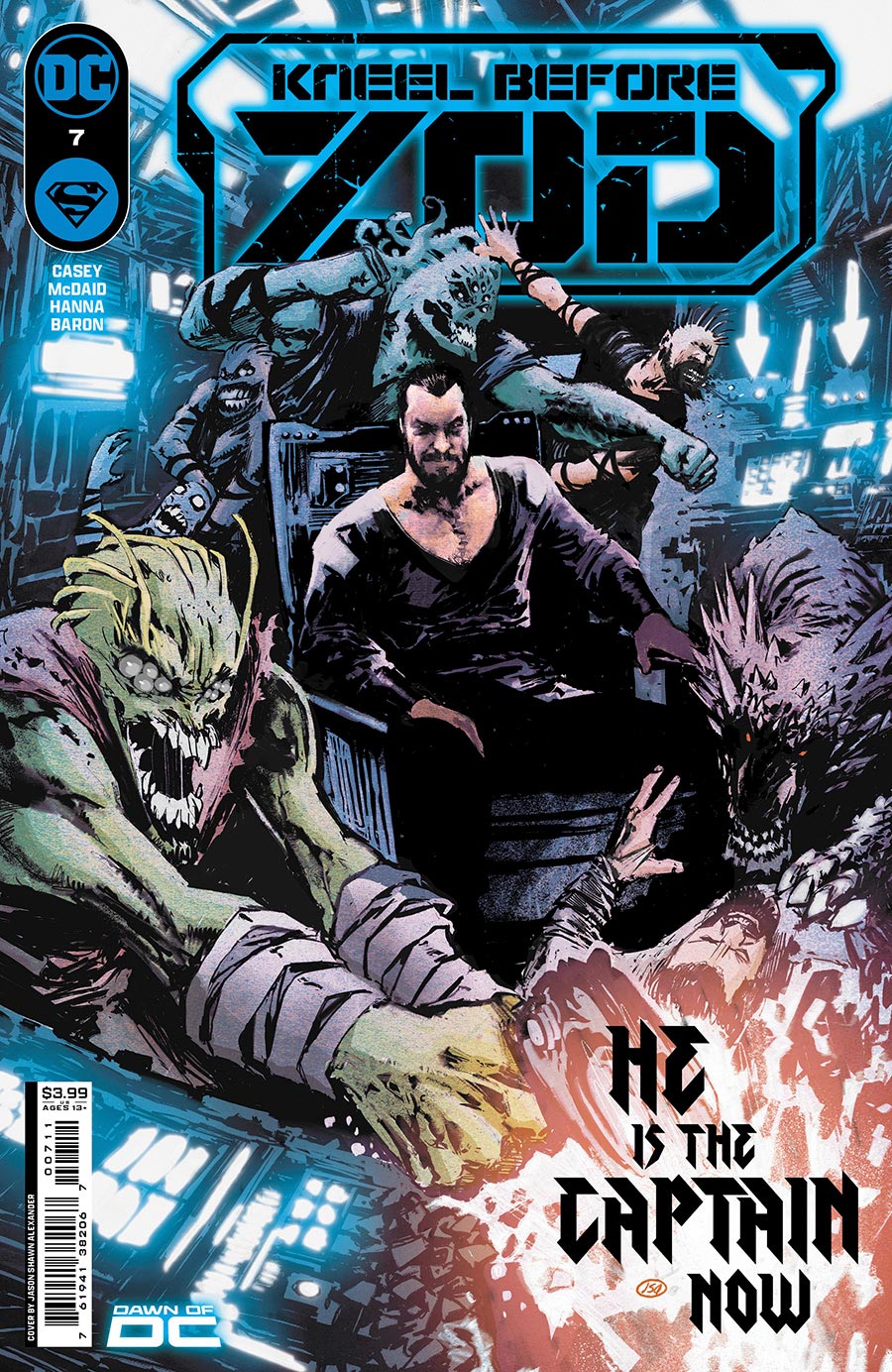 Kneel Before Zod #7 Cover A Regular Jason Shawn Alexander Cover