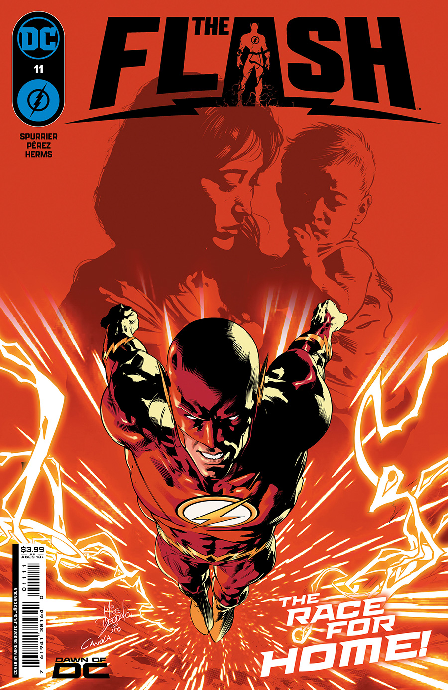 Flash Vol 6 #11 Cover A Regular Mike Deodato Jr Cover