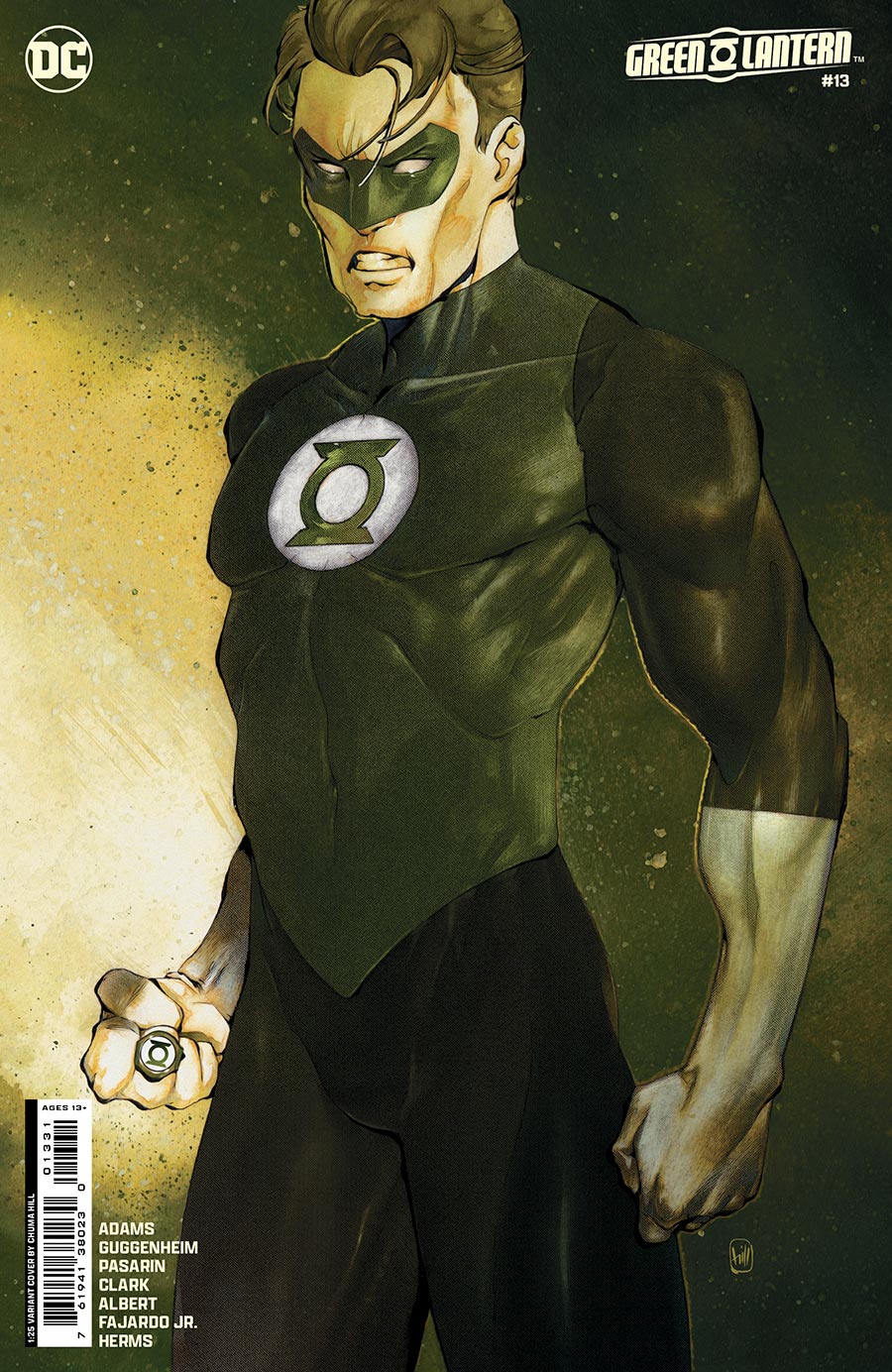 Green Lantern Vol 8 #13 Cover E Incentive Chuma Hill Card Stock Variant Cover (Absolute Power Tie-In)