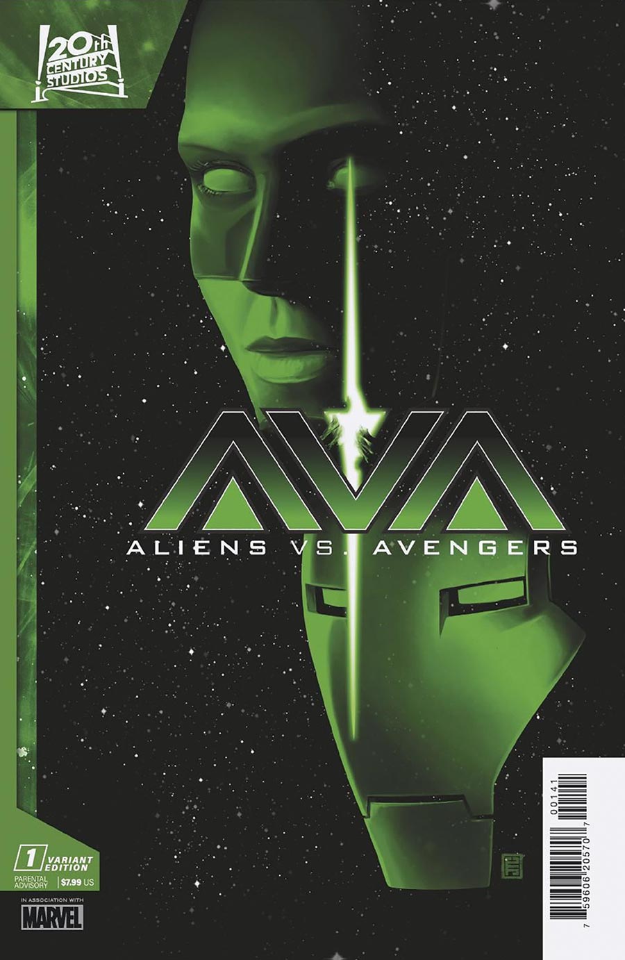 Aliens vs Avengers #1 Cover B Variant John Tyler Christopher Homage Cover