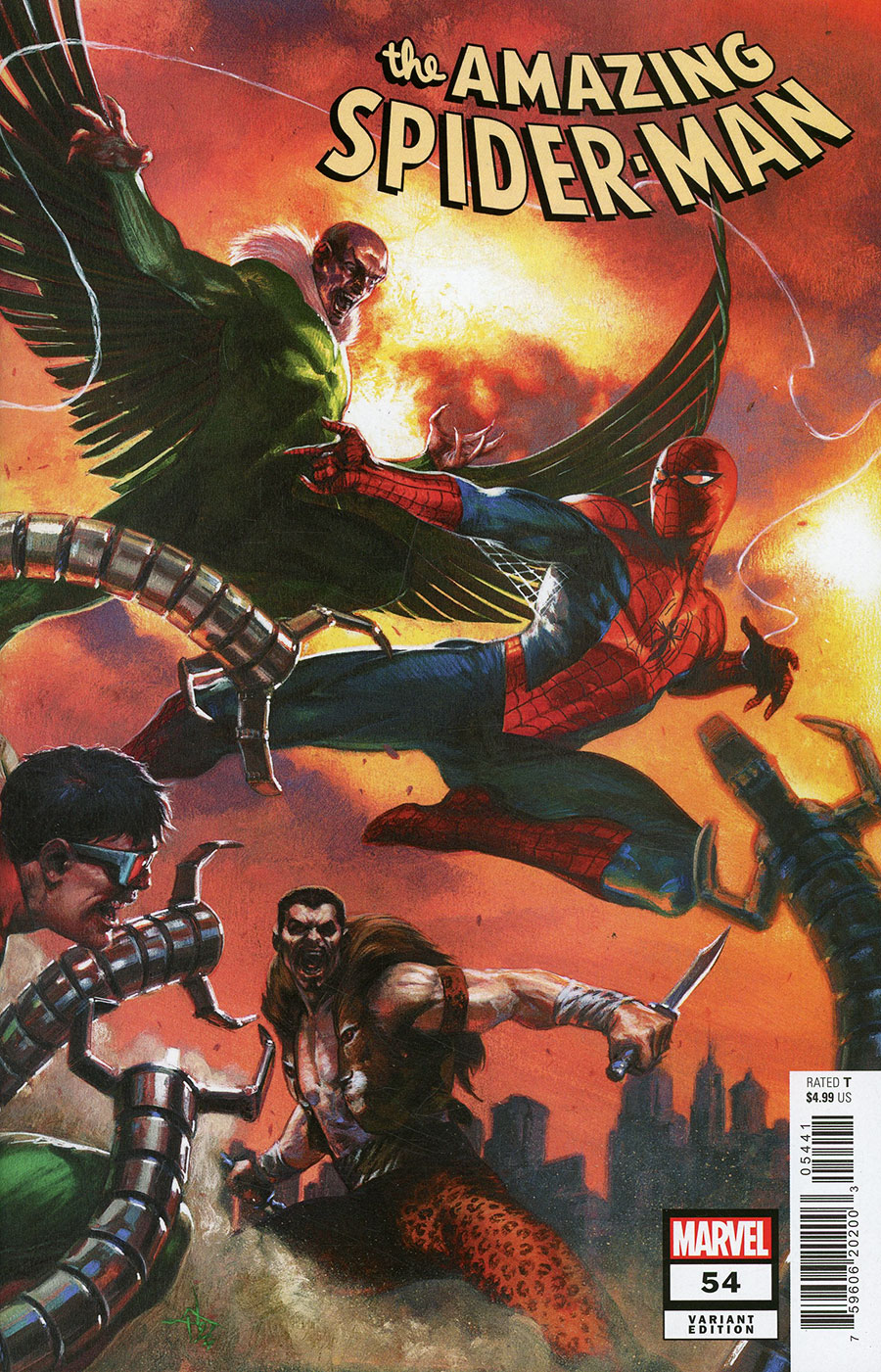 Amazing Spider-Man Vol 6 #54 Cover B Variant Gabriele Dell Otto Connecting Cover