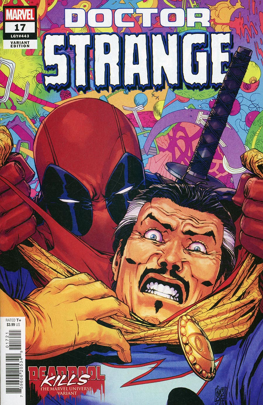 Doctor Strange Vol 6 #17 Cover B Variant Giuseppe Camuncoli Deadpool Kills The Marvel Universe Cover (Blood Hunt Tie-In)