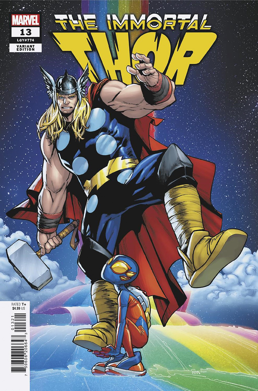 Immortal Thor #13 Cover D Variant Humberto Ramos Cover (Deadpool Wolverine Weapon X-Traction Part 5)