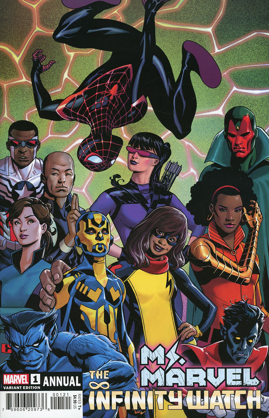 Ms Marvel Annual (2024) #1 (One Shot) Cover B Variant Mike McKone Infinity Watch Cover (Infinity Watch Part 4)