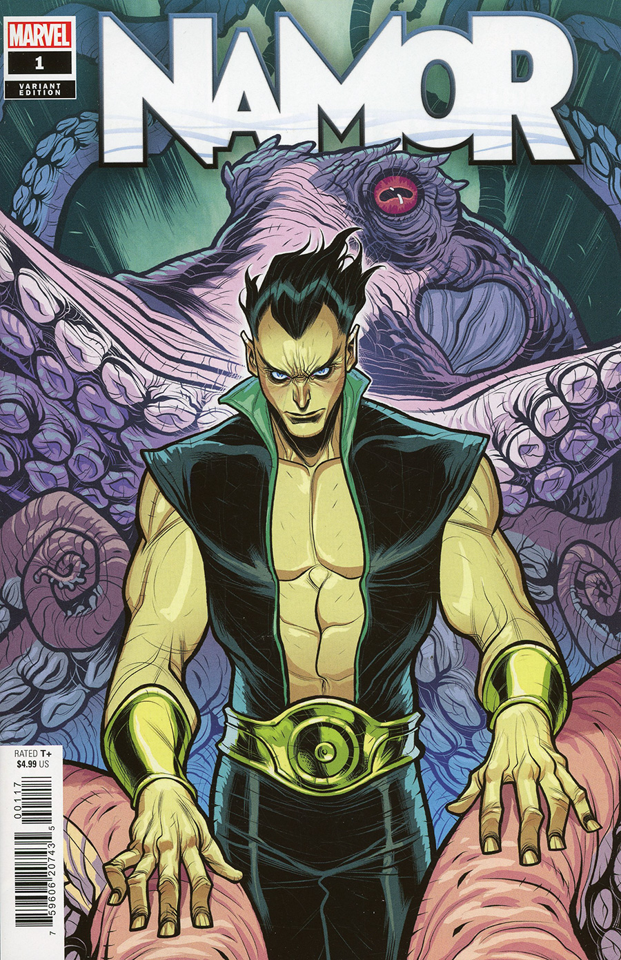 Namor Vol 2 #1 Cover E Incentive Elizabeth Torque Variant Cover