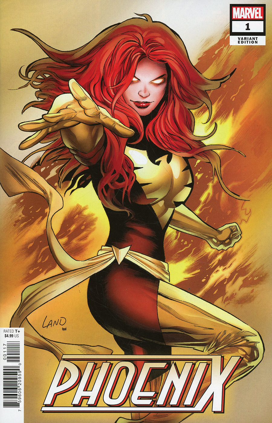 Phoenix #1 Cover I Incentive Greg Land Variant Cover