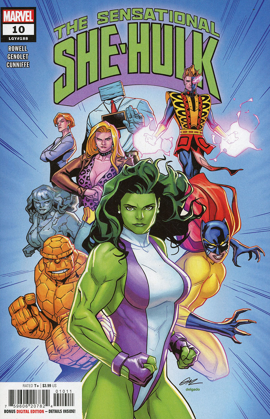 Sensational She-Hulk Vol 2 #10 Cover A Regular Andres Genolet Cover