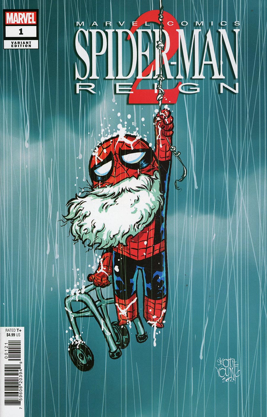 Spider-Man Reign 2 #1 Cover B Variant Skottie Young Cover