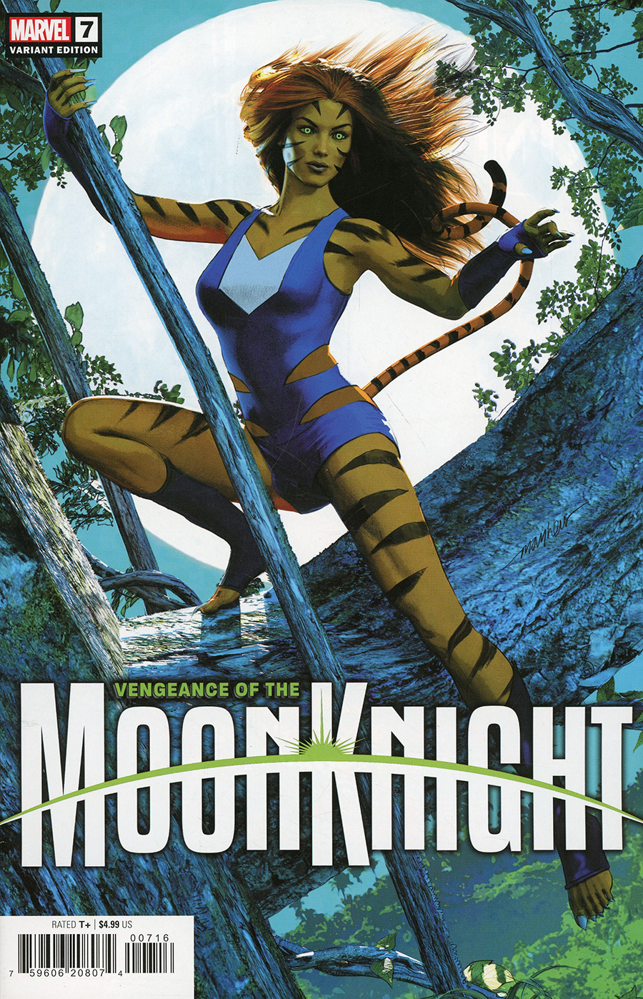 Vengeance Of The Moon Knight Vol 2 #7 Cover C Incentive Mike Mayhew Variant Cover (Blood Hunt Tie-In)