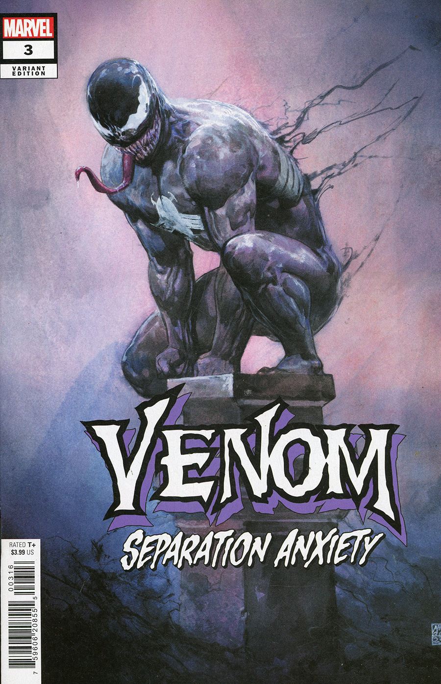 Venom Separation Anxiety (2024) #3 Cover C Incentive Alex Maleev Variant Cover