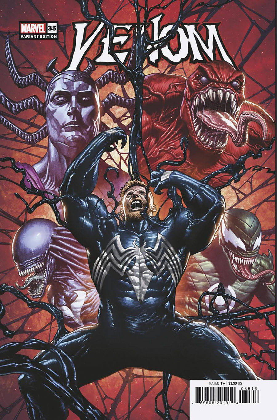 Venom Vol 5 #35 Cover C Incentive Mico Suayan Variant Cover (Venom War Prelude)