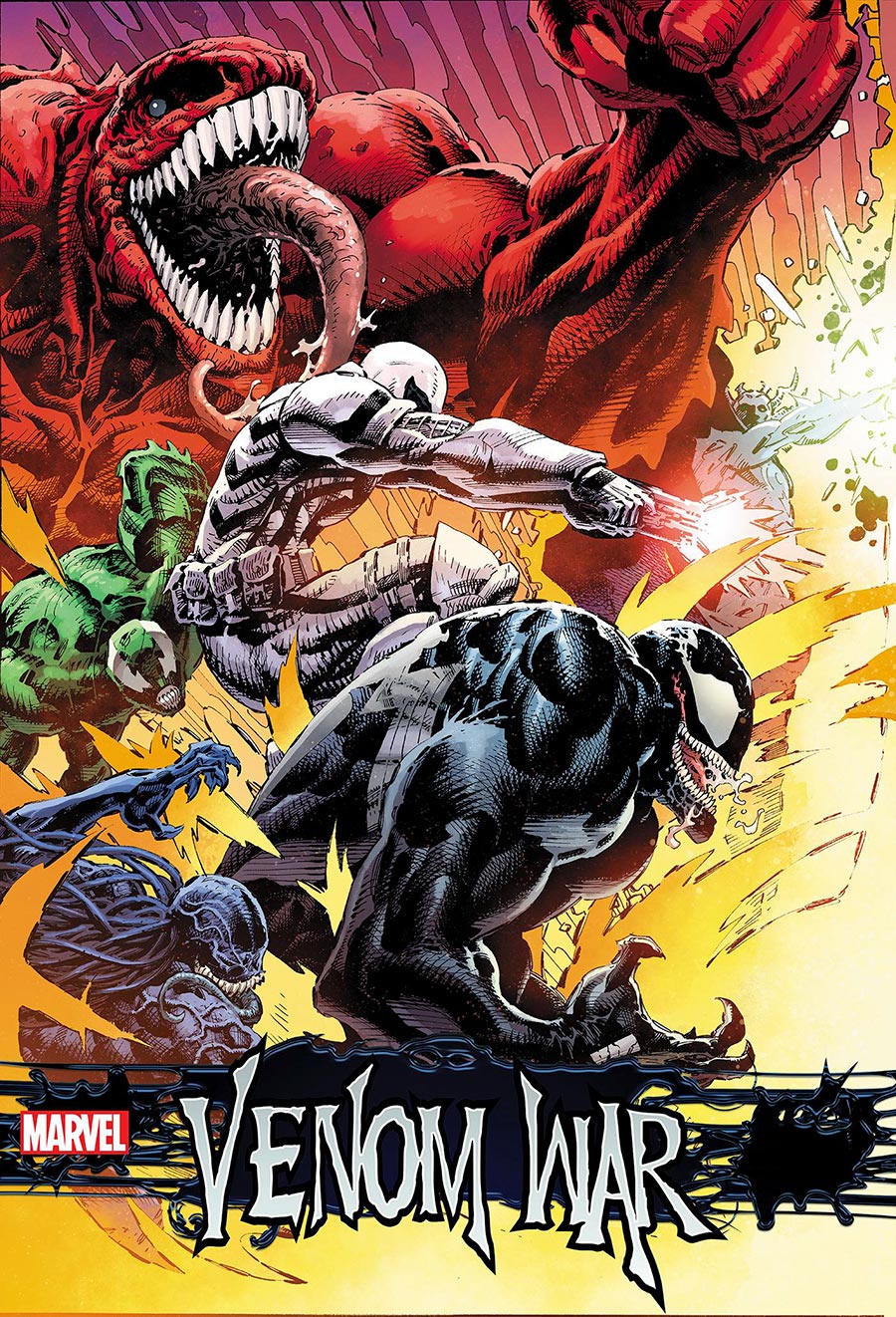 Venom War #1 Cover B Variant Philip Tan TeamEddie Connecting Cover