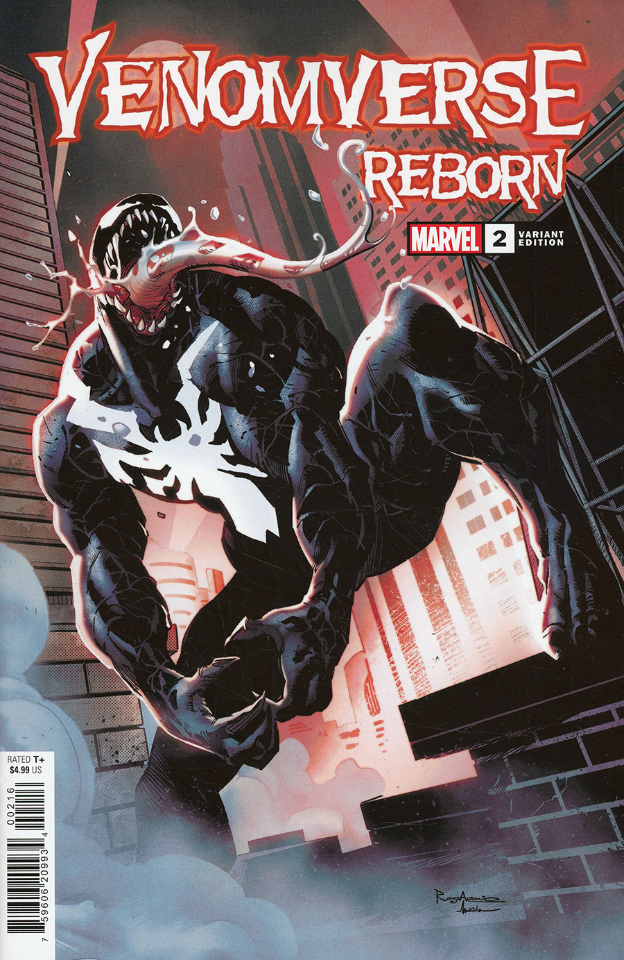 Venomverse Reborn #2 Cover D Incentive Roge Antonio Variant Cover