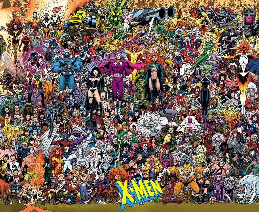X-Men Vol 7 #1 Cover B Variant Scott Koblish Wraparound Connecting Cover