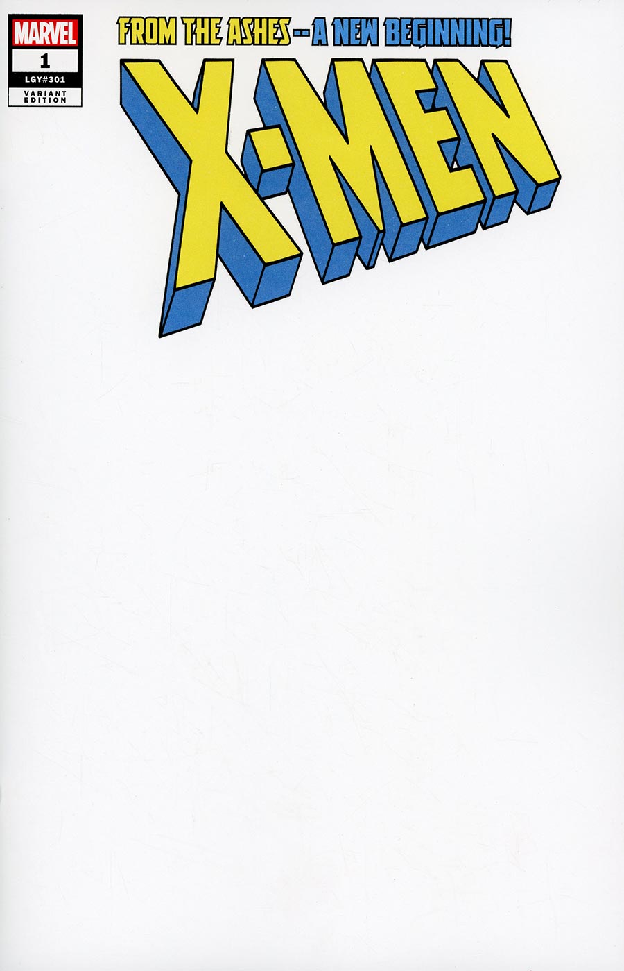 X-Men Vol 7 #1 Cover I Variant Blank Cover