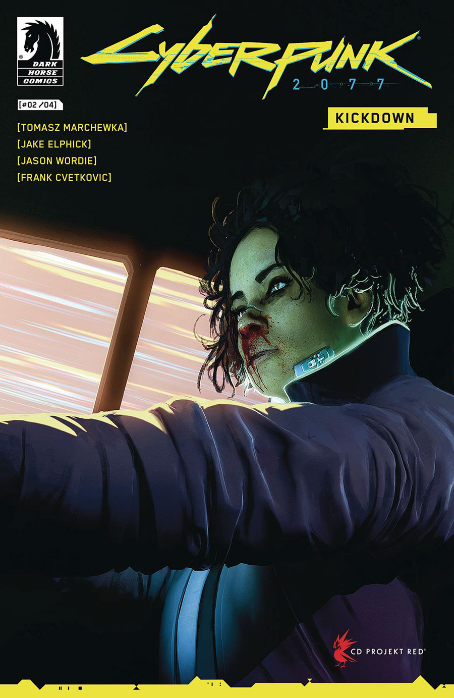 Cyberpunk 2077 Kickdown #2 Cover D Variant DOFRESH Cover