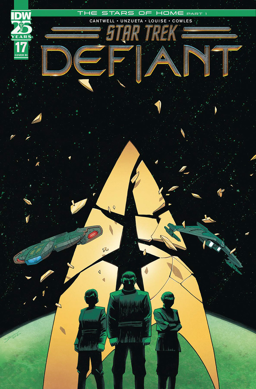 Star Trek Defiant #17 Cover C Incentive Declan Shalvey Variant Cover