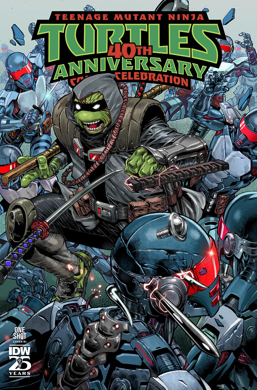 Teenage Mutant Ninja Turtles 40th Anniversary Comics Celebration #1 (One Shot) Cover I Incentive Escorza Brothers Variant Cover